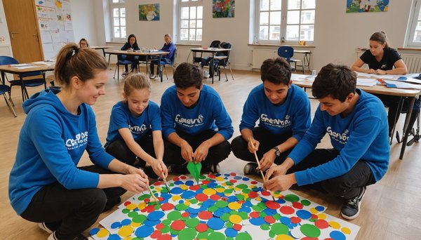 Créativité au service de la cohésion : activités artistiques en équipe